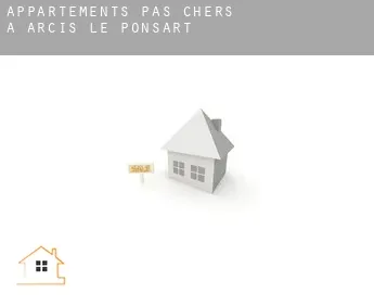 Appartements pas chers à  Arcis-le-Ponsart