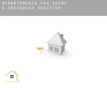 Appartements pas chers à  Greenbush Addition