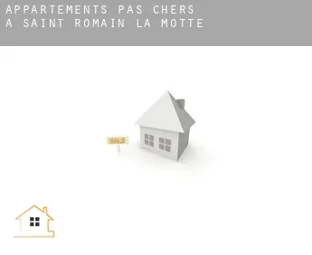 Appartements pas chers à  Saint-Romain-la-Motte