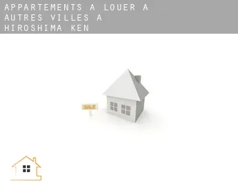 Appartements à louer à  Autres Villes à Hiroshima-ken