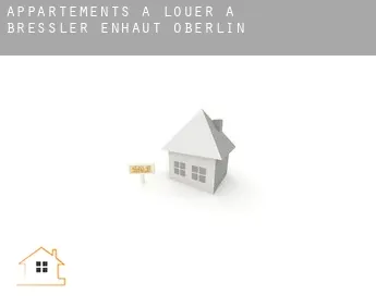 Appartements à louer à  Bressler-Enhaut-Oberlin