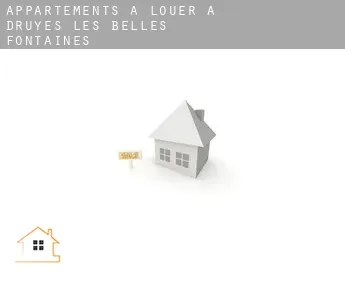 Appartements à louer à  Druyes-les-Belles-Fontaines