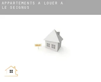 Appartements à louer à  Le Seignus