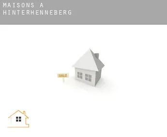 Maisons à  Hinterhenneberg