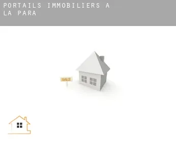 Portails immobiliers à  La Para