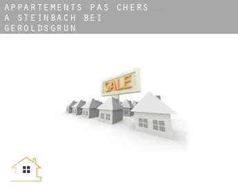 Appartements pas chers à  Steinbach bei Geroldsgrün