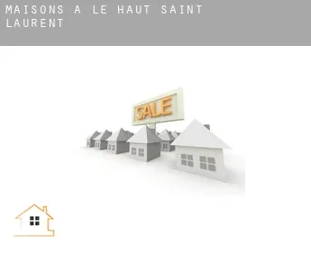 Maisons à  Le Haut-Saint-Laurent