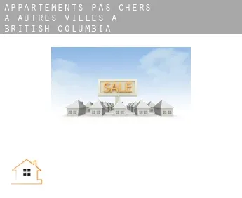 Appartements pas chers à  Autres Villes à British Columbia