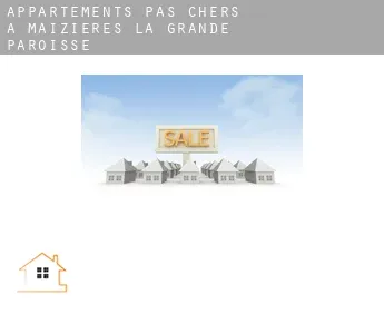 Appartements pas chers à  Maizières-la-Grande-Paroisse