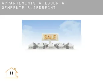 Appartements à louer à  Gemeente Sliedrecht