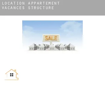 Location appartement vacances  Structure