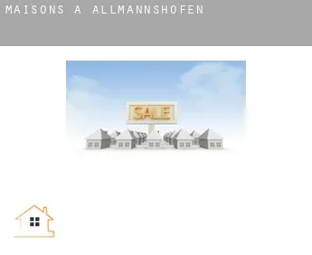 Maisons à  Allmannshofen