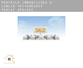 Portails immobiliers à  Powiat opolski (Lublin Voivodeship)