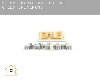 Appartements pas chers à  Les Crisenons