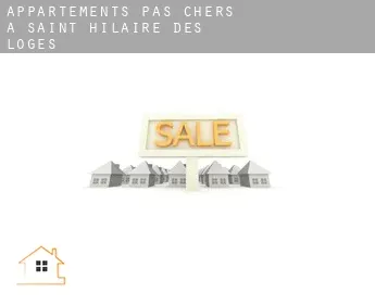 Appartements pas chers à  Saint-Hilaire-des-Loges