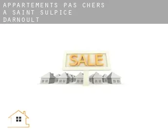 Appartements pas chers à  Saint-Sulpice-d'Arnoult
