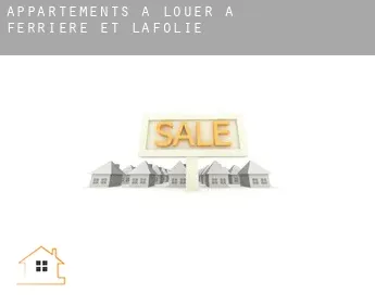 Appartements à louer à  Ferrière-et-Lafolie