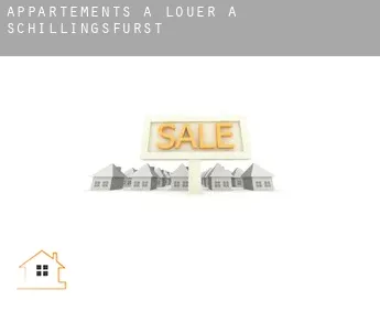 Appartements à louer à  Schillingsfürst