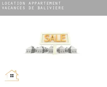 Location appartement vacances  De Baliviere