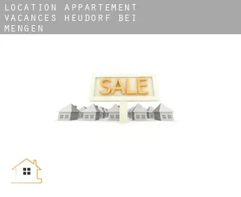 Location appartement vacances  Heudorf bei Mengen