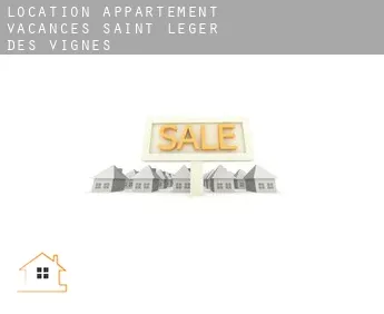 Location appartement vacances  Saint-Léger-des-Vignes