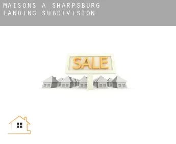 Maisons à  Sharpsburg Landing Subdivision