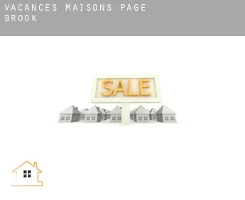 Vacances maisons  Page Brook