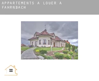 Appartements à louer à  Fahrnbach