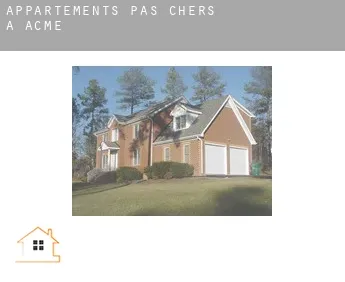 Appartements pas chers à  Acme