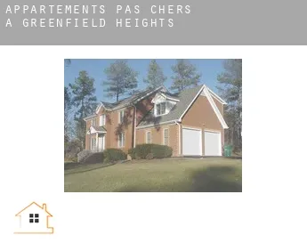 Appartements pas chers à  Greenfield Heights