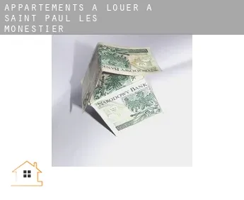 Appartements à louer à  Saint-Paul-lès-Monestier
