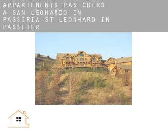 Appartements pas chers à  San Leonardo in Passiria