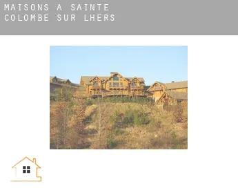 Maisons à  Sainte-Colombe-sur-l'Hers