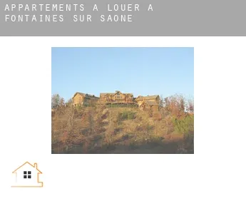 Appartements à louer à  Fontaines-sur-Saône