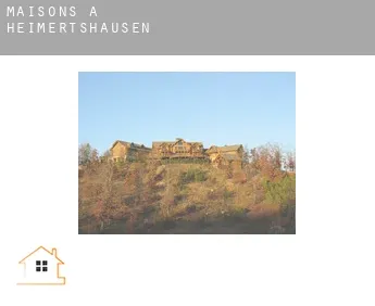 Maisons à  Heimertshausen