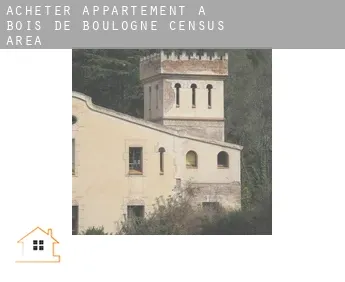 Acheter appartement à  Bois-de-Boulogne (census area)