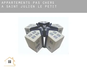 Appartements pas chers à  Saint-Julien-le-Petit