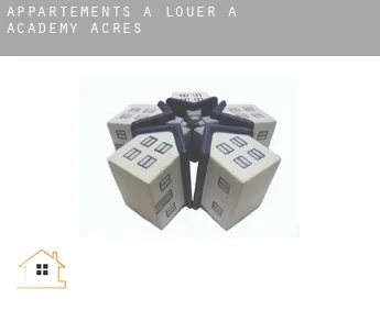 Appartements à louer à  Academy Acres