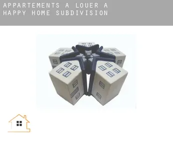 Appartements à louer à  Happy Home Subdivision