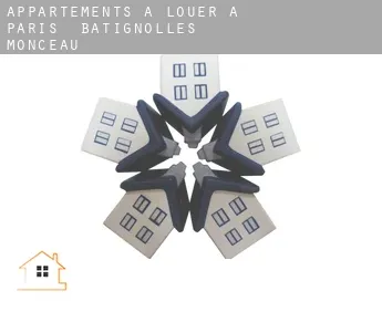 Appartements à louer à  Paris 17 Batignolles-Monceau