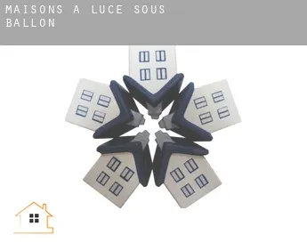 Maisons à  Lucé-sous-Ballon