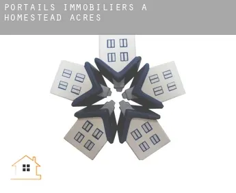 Portails immobiliers à  Homestead Acres