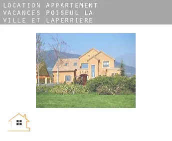 Location appartement vacances  Poiseul-la-Ville-et-Laperrière