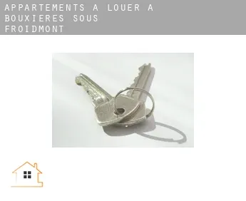 Appartements à louer à  Bouxières-sous-Froidmont
