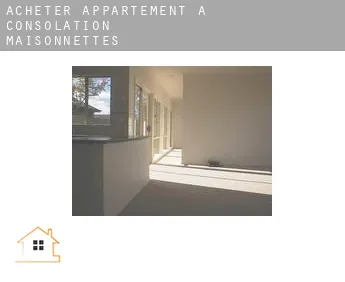 Acheter appartement à  Consolation-Maisonnettes