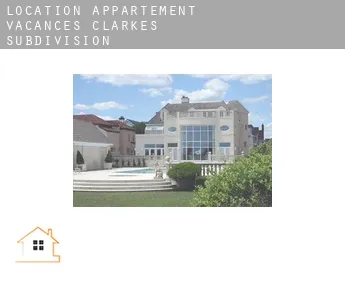 Location appartement vacances  Clarke's Subdivision