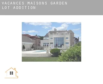 Vacances maisons  Garden Lot Addition