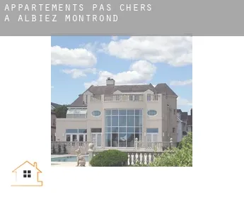 Appartements pas chers à  Albiez-Montrond