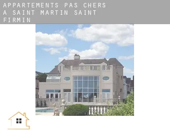 Appartements pas chers à  Saint-Martin-Saint-Firmin
