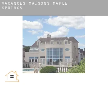 Vacances maisons  Maple Springs